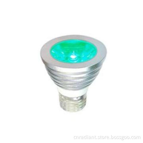 E27 16-color RGB LED light bulbs, 4w (AC 85-265V), Infrared control